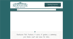 Desktop Screenshot of newhavenparkhouse.com.au