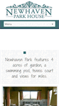 Mobile Screenshot of newhavenparkhouse.com.au